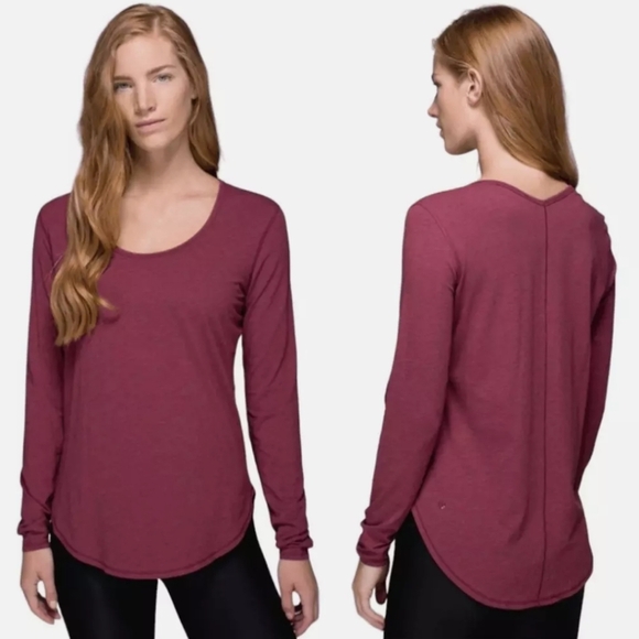 Lululemon Athletica Yogini 5 Year Long Sleeve Tee - Picture 1 of 7